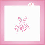 Garden Bunny PYO Stencil