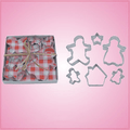 Gingerbread Family Cookie Cutter Set 
