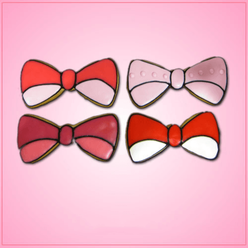 Decorated Hair Bow Cookies Cheap Cookie Cutters