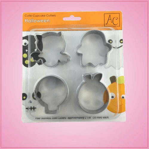 Halloween 4 Piece Cookie Cutter Set 