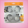 Halloween 4 Piece Cookie Cutter Set 