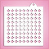 Harlequin Diamond Pattern Stencil