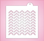 Herringbone Pattern Stencil