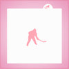 Hockey Player Stencil
