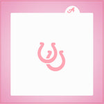 Horseshoes Stencil