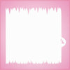Icicles Edger Stencil