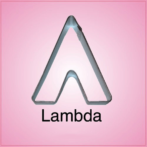 Lambda Cookie Cutter - Cheap Cookie Cutters