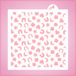 Lucky Marshmallows Pattern Stencil