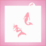 Mermaid Stencil