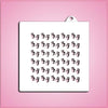 Mittens Pattern Stencil