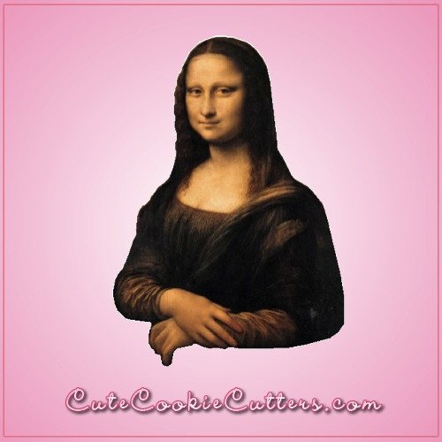 Mona Lisa Cookie Cutter 