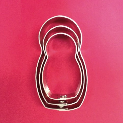 Nesting Doll Cookie Cutter Set 