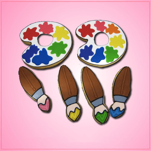 Paint Palette Cookie Cutter 