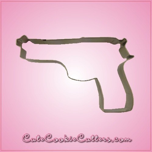 Stainless Steel Pistol Gun Cheap Cookie Cutters
