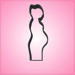 Pregnant Woman Cookie Cutter