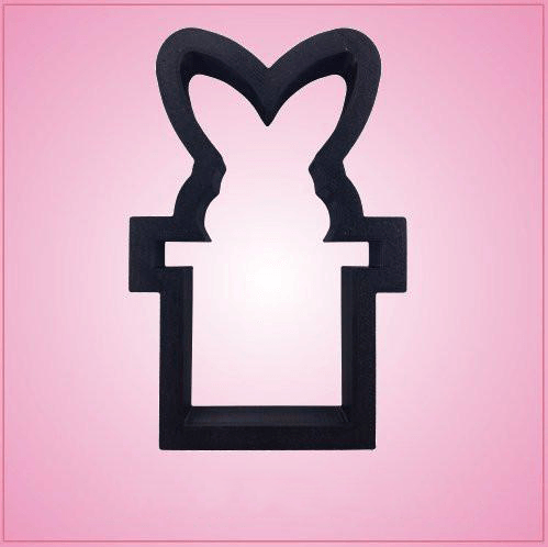 Rabbit in Hat Cookie Cutter 