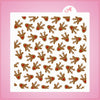 Rudolph Reindeer Pattern Stencil Set