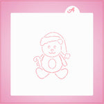 Santa Bear PYO Stencil