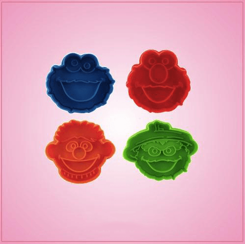 Sesame Street Cookie Cutter Set 