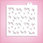 Shooting Stars Pattern Stencil
