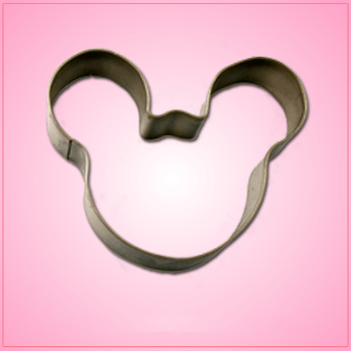 Small Silver Mickey Mouse Cookie Cutter 