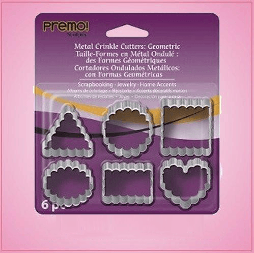 Small Crinkle Cookie Cutter Set Cheap Cookie Cutters