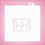 Soccer Field Stencil
