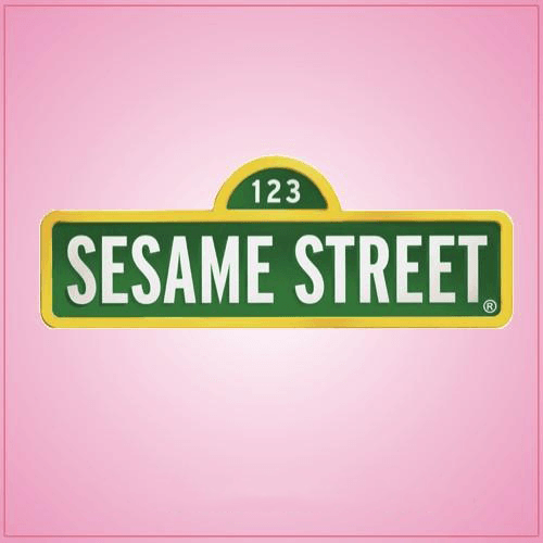 Decorated Street Sign Cookie Cutter 