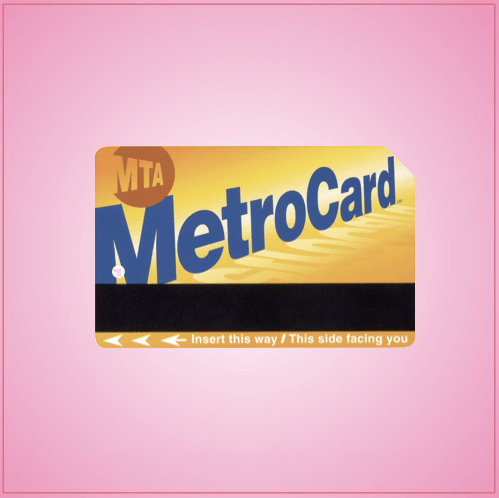Subway Card Cookie Cutter 
