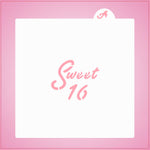 Sweet 16 Stencil