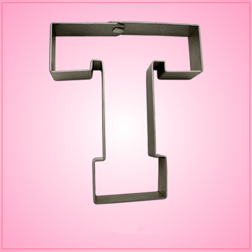 Varsity Letter T Cookie Cutter 
