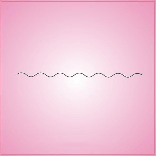 Wavy Line Cookie Cutter 