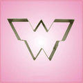 Woman Hero Cookie Cutter 