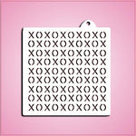 XOXO Pattern Stencil