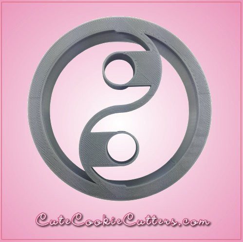 Yin Yang Cookie Cutter 