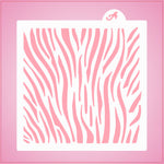 Zebra Pattern Stencil
