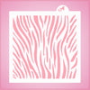 Zebra Pattern Stencil