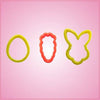 Adorable Easter Cookie Cutter Set Rabbit Carrot Egg