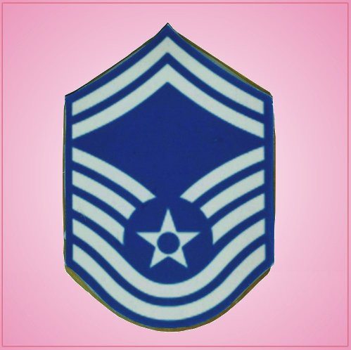 Air Force Master Sergeant Cookie Cutter Military Cookies