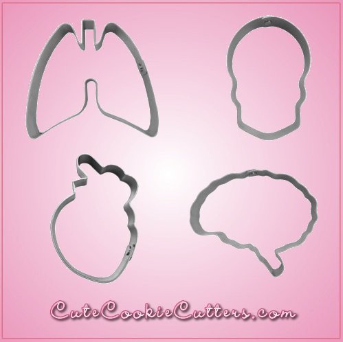 Anatomy Cookie Cutter Set