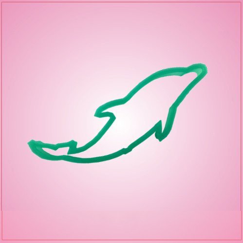 Aqua Dolphin Cookie Cutter