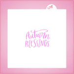 Autism Blessings Stencil