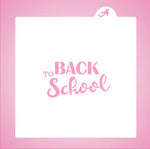 Back To School Stencil