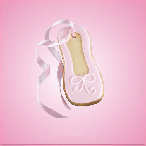 Ballet Slipper Top View Cookie Cutter