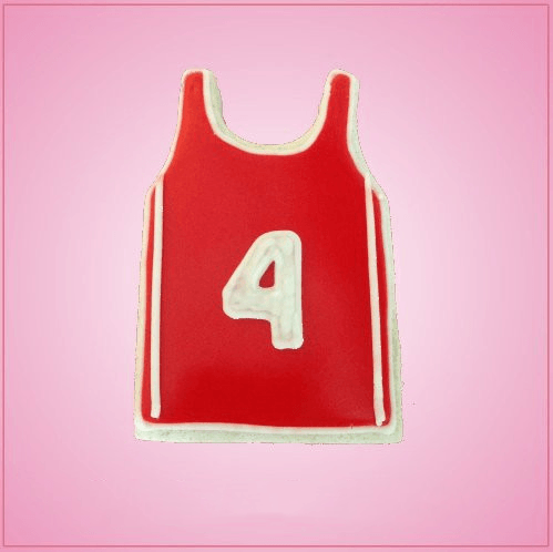 Sleeveless Basketball Jersey Cookie Cutter