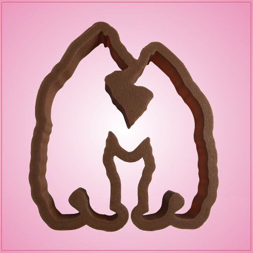 Bears Holding Hands Cookie Cutter