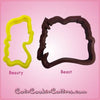 Beast Profile Cookie Cutter