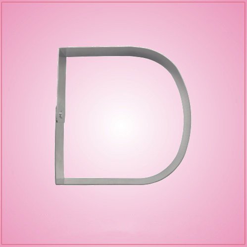 Big Letter D Cookie Cutter 