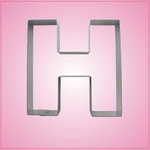 Big Letter H Cookie Cutter