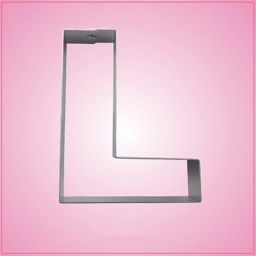 Big Letter L Cookie Cutter
